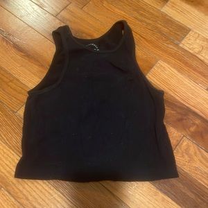 one step up S/M stretchy crop top
